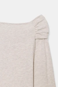 ASYMMETRIC NECK TOP