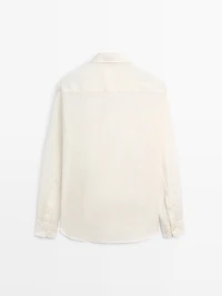100% linen regular fit shirt
