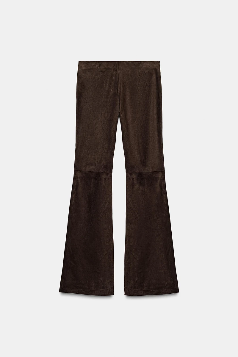 TIED FLARE PANTS