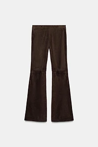 TIED FLARE PANTS