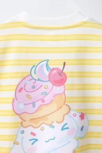 T-SHIRT À RAYURES CINNAMOROLL © SANRIO