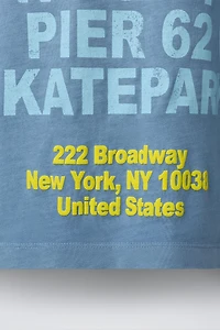 T-SHIRT IMPRIMÉ SKATE