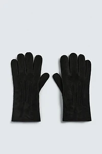 COMBINATION LEATHER GLOVES