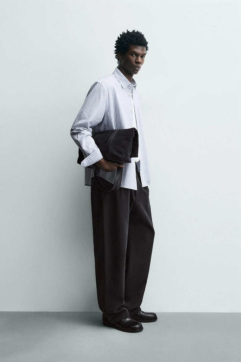 TEXTURED OXFORD SHIRT