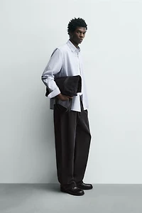 TEXTURED OXFORD SHIRT