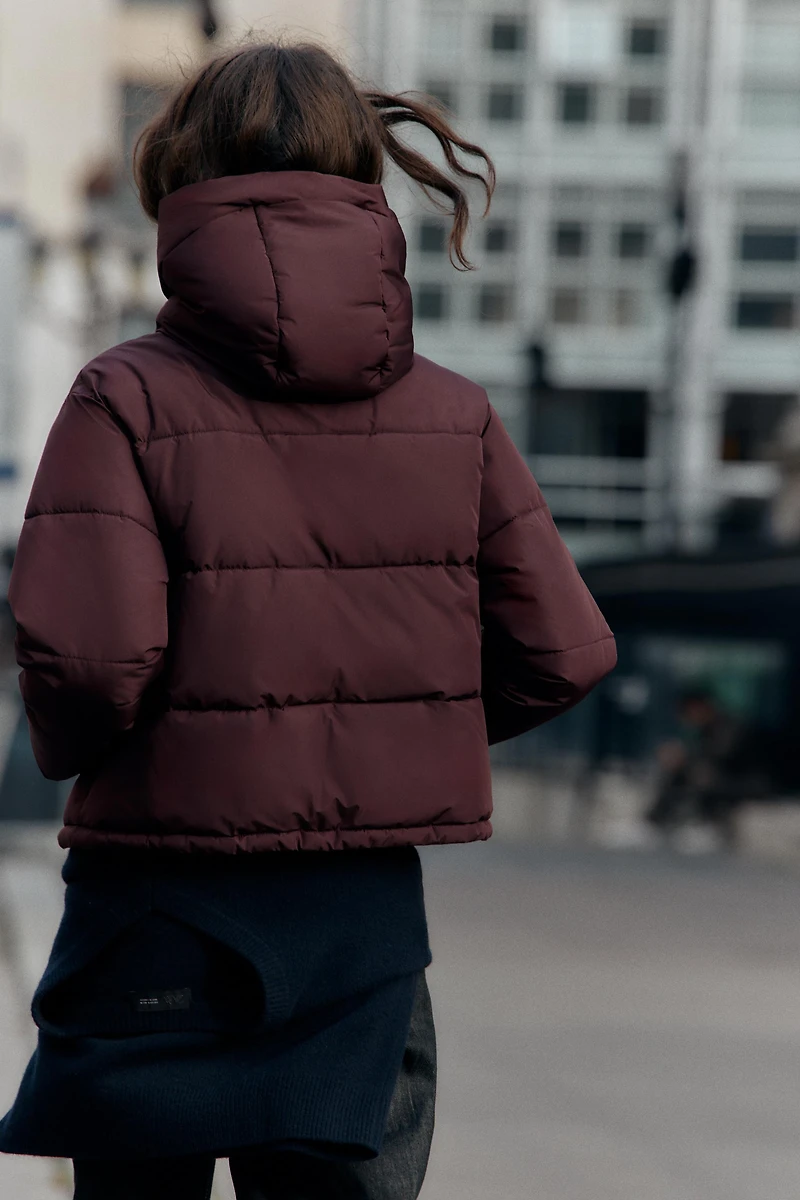 WATER REPELLENT WINDPROOF SHORT HOODIE ANORAK