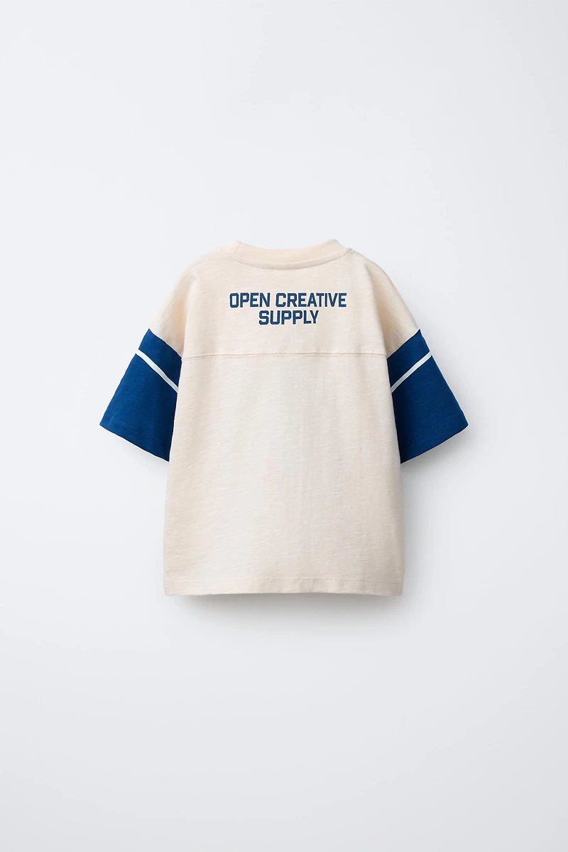 NUMBER PRINTED T-SHIRT