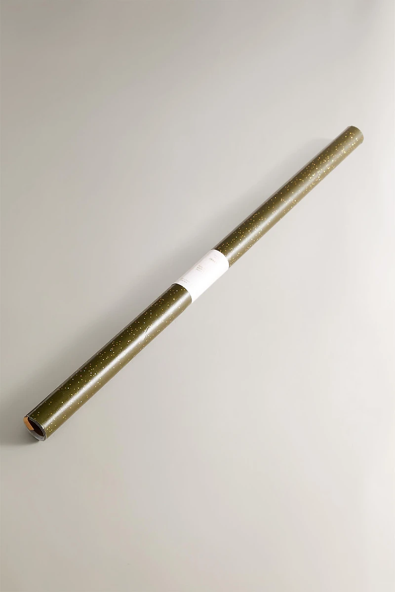 GLITTER CHRISTMAS WRAPPING PAPER