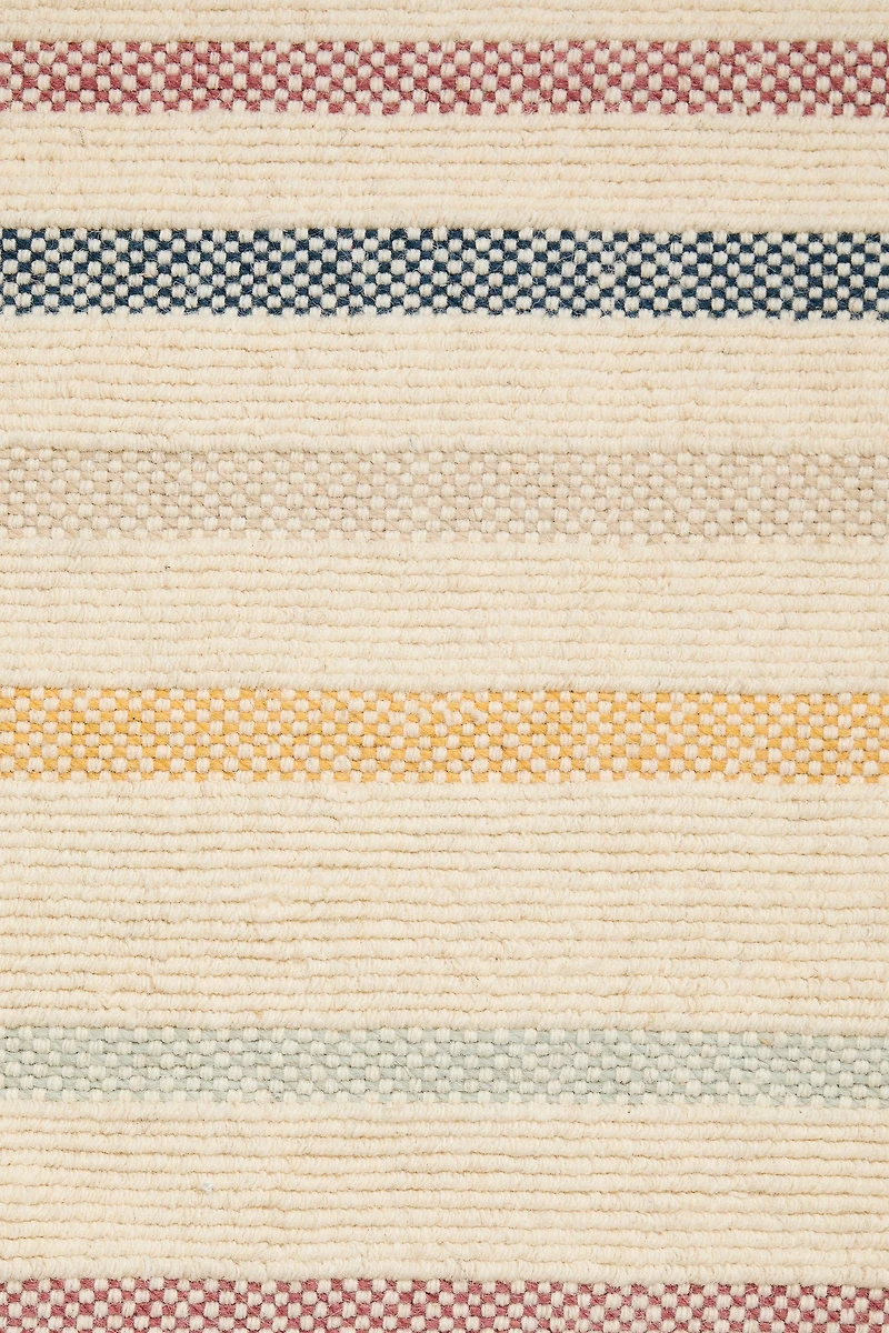 CHILDREN'S MULTICOLORED WOOL AREA RUG