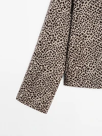 Manteau court laine