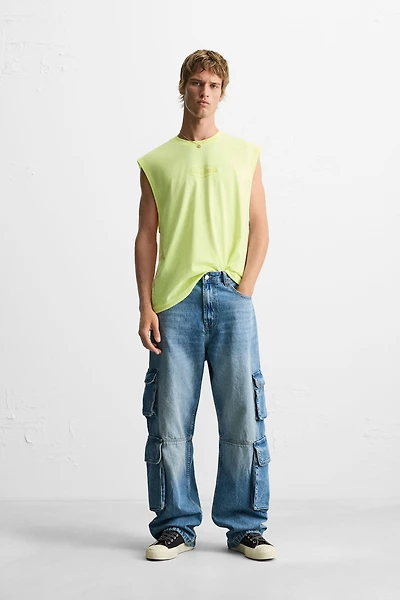 RAISED PRINT TANK TOP
