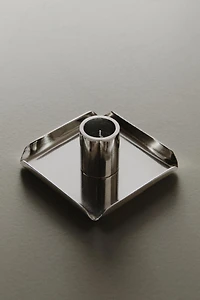 PORTE-BOUGIE ACIER INOXYDABLE