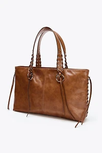 FRINGED TOTE BAG