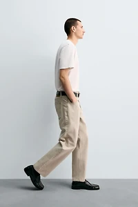 WASHED PRINT STRAIGHT FIT JEANS