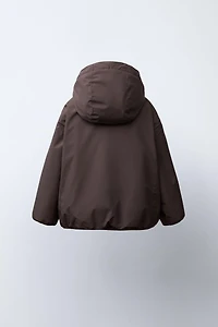 REVERSIBLE WATER REPELLENT LOGO JACKET