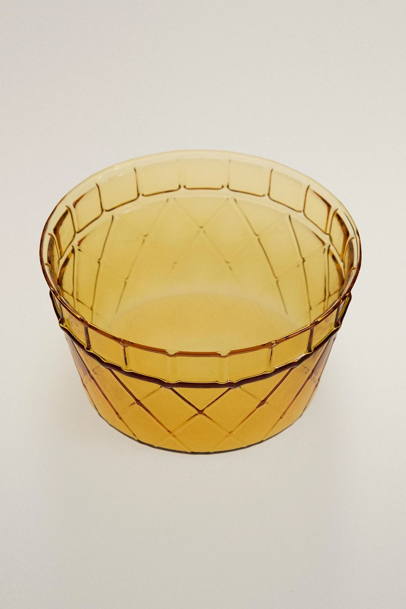 BOROSILICATE GLASS ICE CREAM BOWL