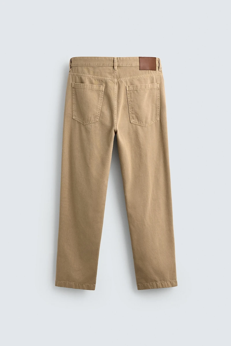 WASHED REGULAR FIT JEANS