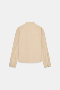 WASHED POPLIN SHIRT