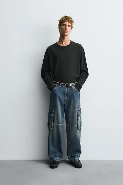 JEAN CARGO STRAIGHT FIT
