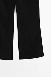 Cropped flare pants