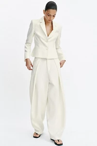 PANTALON VOLUME À PINCES