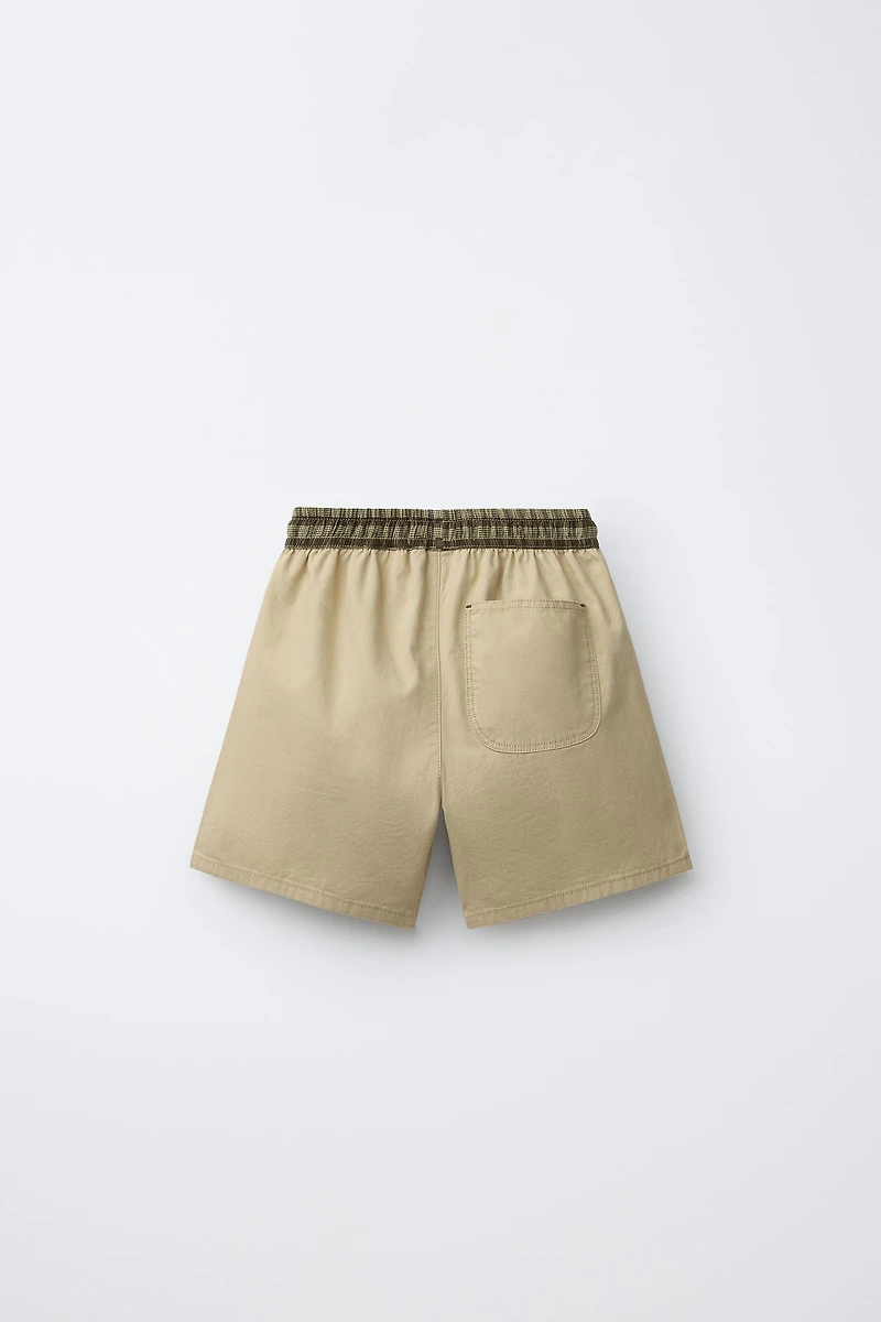 CANVAS SHORTS