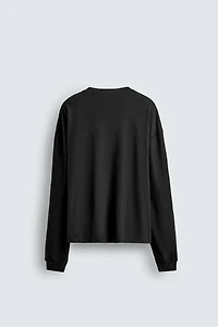 TEXTURED WASHED T-SHIRT