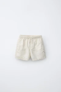 BERMUDA AVEC COTON ET LIN