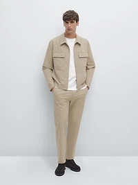 Total look technical jacket
