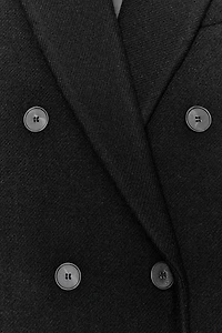 WOOL BLEND COAT ZW COLLECTION LIMITED EDITION