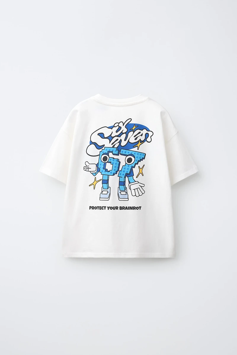T-SHIRT IMPRIMÉ STEAL A BRAINROT © SPYDER GAMES