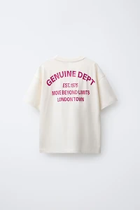 TEXT PRINT T-SHIRT