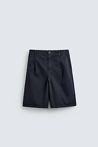 RELAXED FIT DENIM SHORTS
