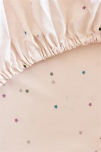 KIDS’ COTTON STAR FITTED SHEET