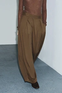 ZW COLLECTION PLEATED VOLUME PANTS