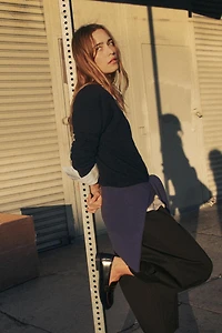 PULL 100 % LAINE ULTRA DOUCE COL EN V