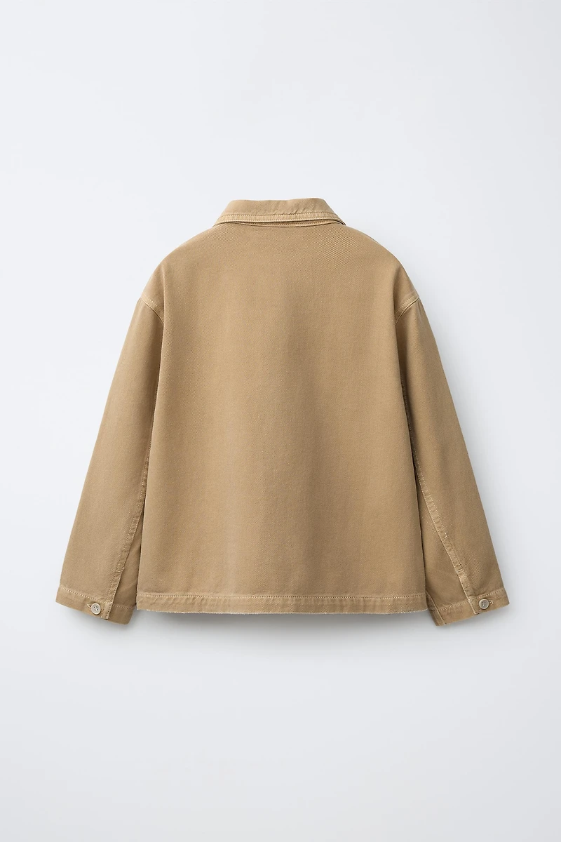 BUTTON-UP OVERSHIRT