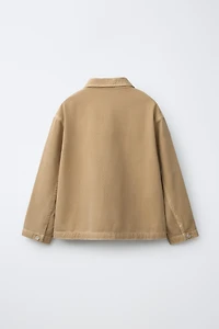 BUTTON-UP OVERSHIRT