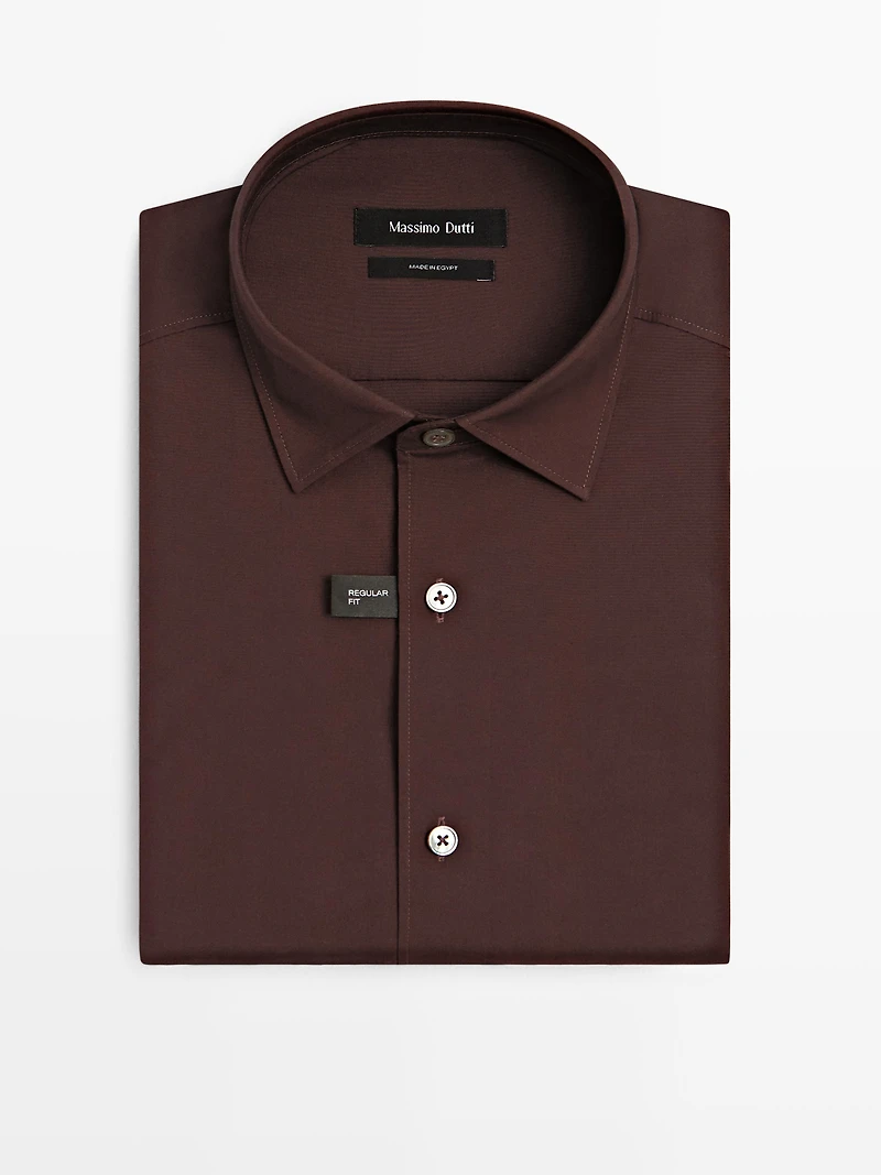 Slim fit stretch shirt