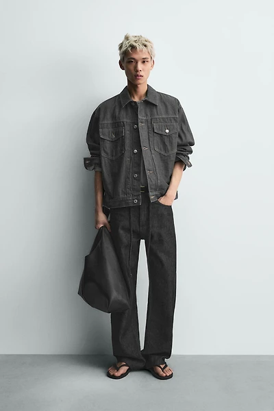 VESTE EN DENIM OVERSIZE
