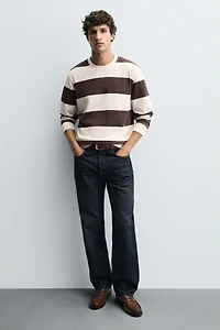 MOCASSINS EN CUIR À MASQUE