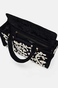 EMBROIDERED CITY BAG