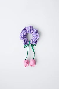STRIPED TULIP HAIR TIE