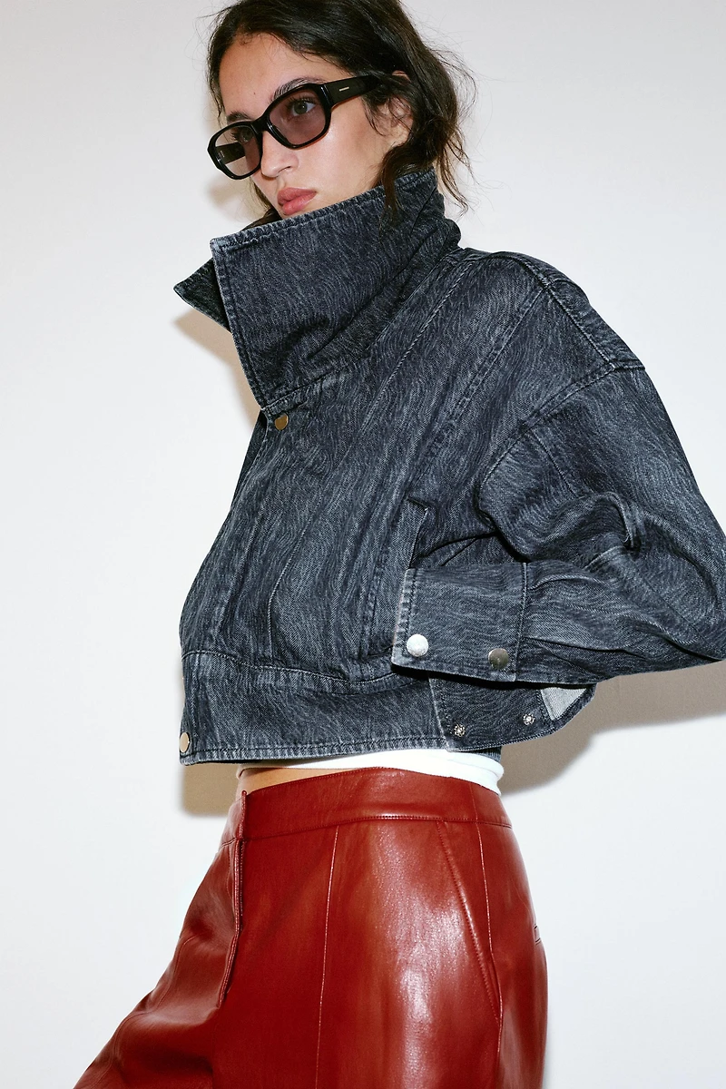 Z1975 CROPPED DENIM JACKET
