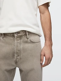 Straight-leg jeans