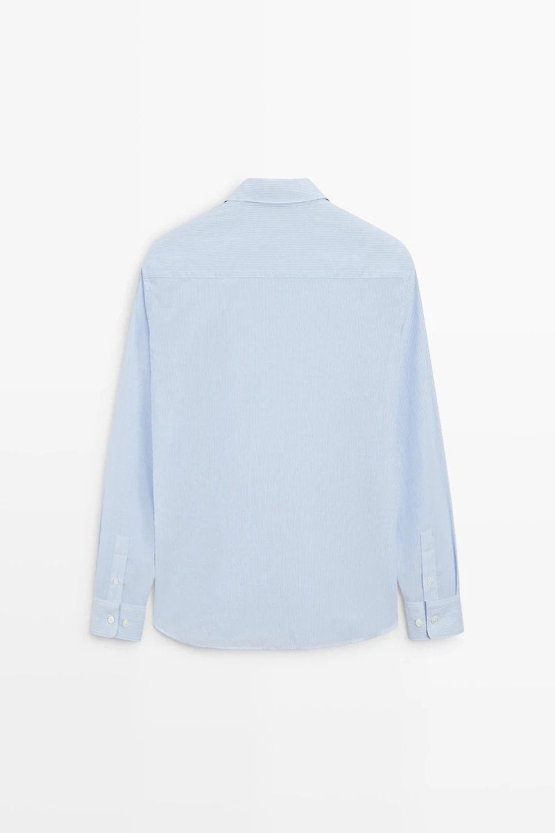 Striped regular fit shirt