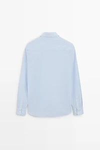 Striped regular fit shirt