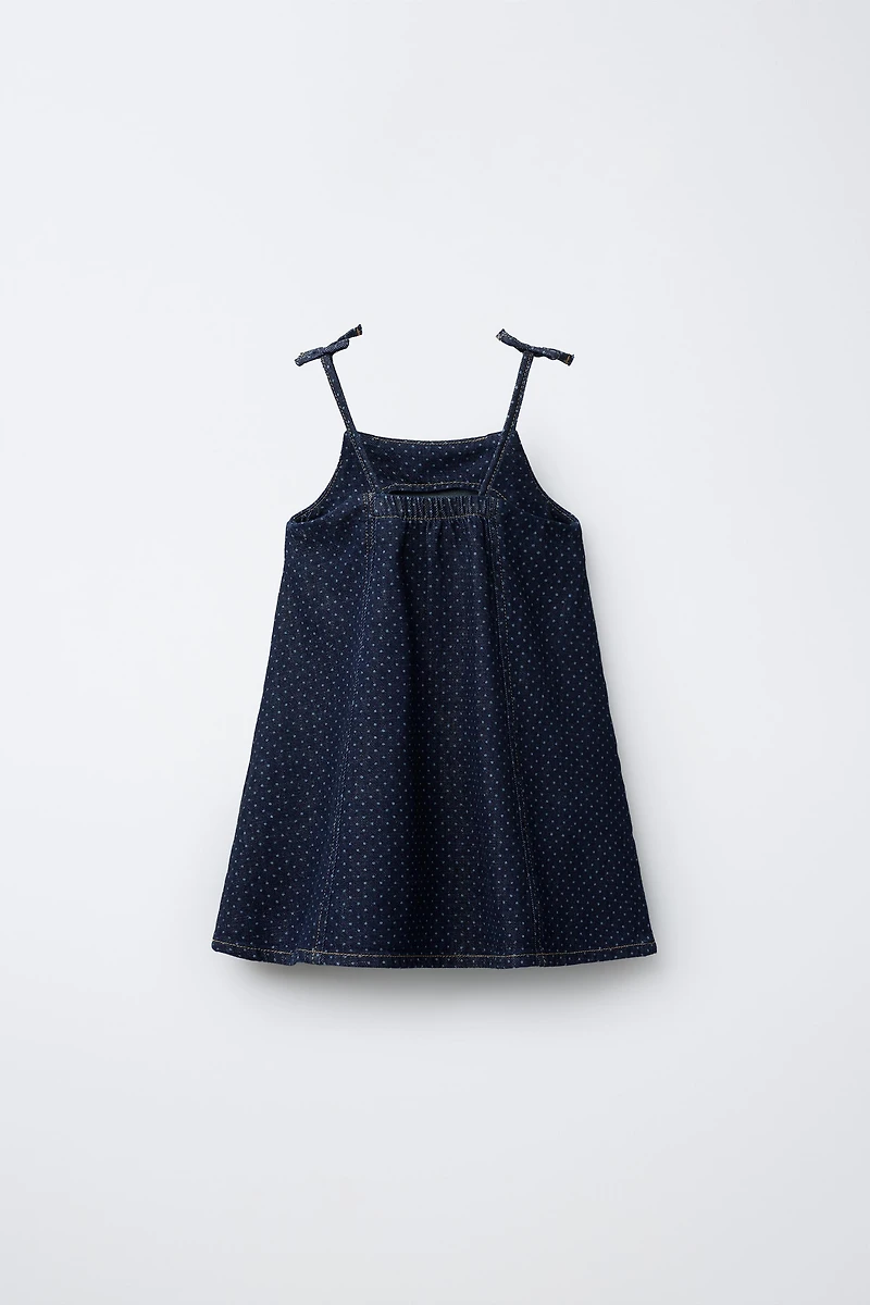 POLKA DOT PRINT DRESS