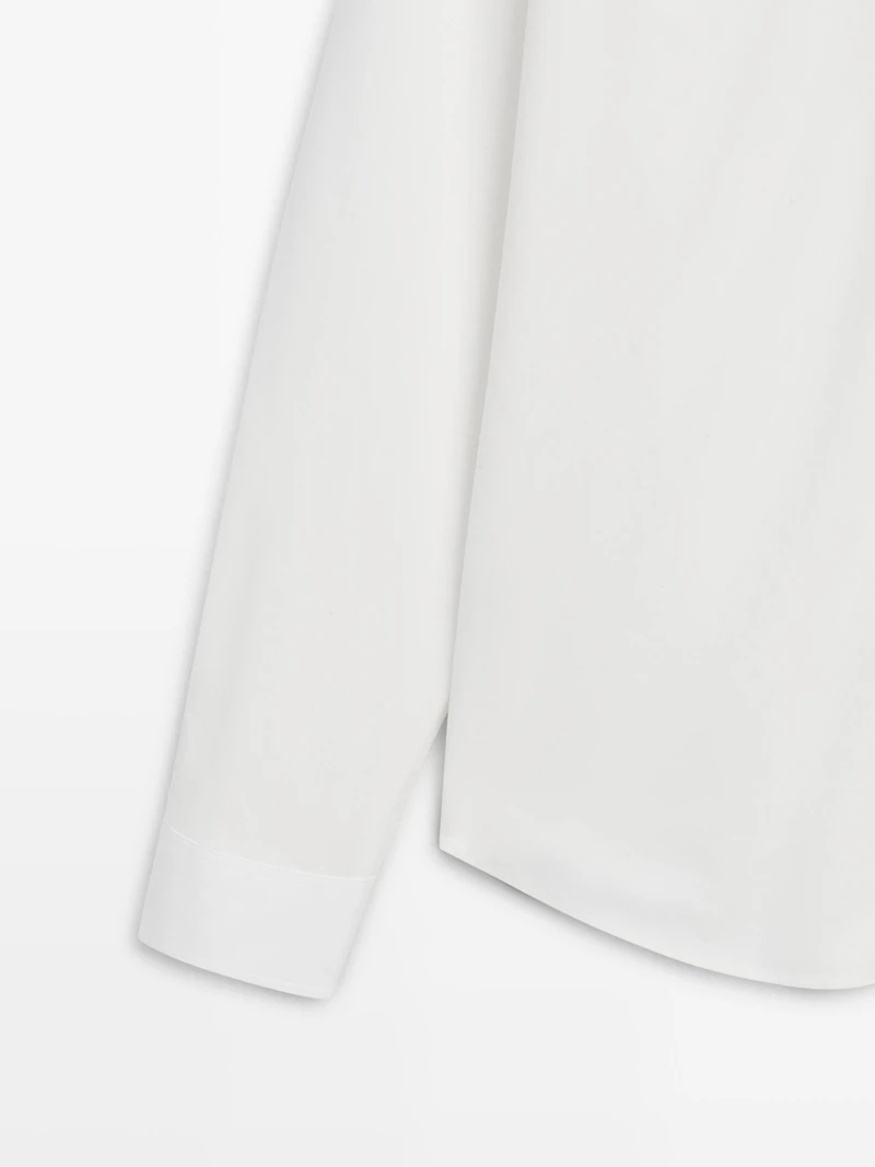 Regular fit 100% cotton shirt