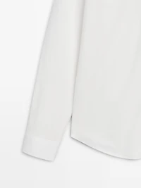 Regular fit 100% cotton shirt